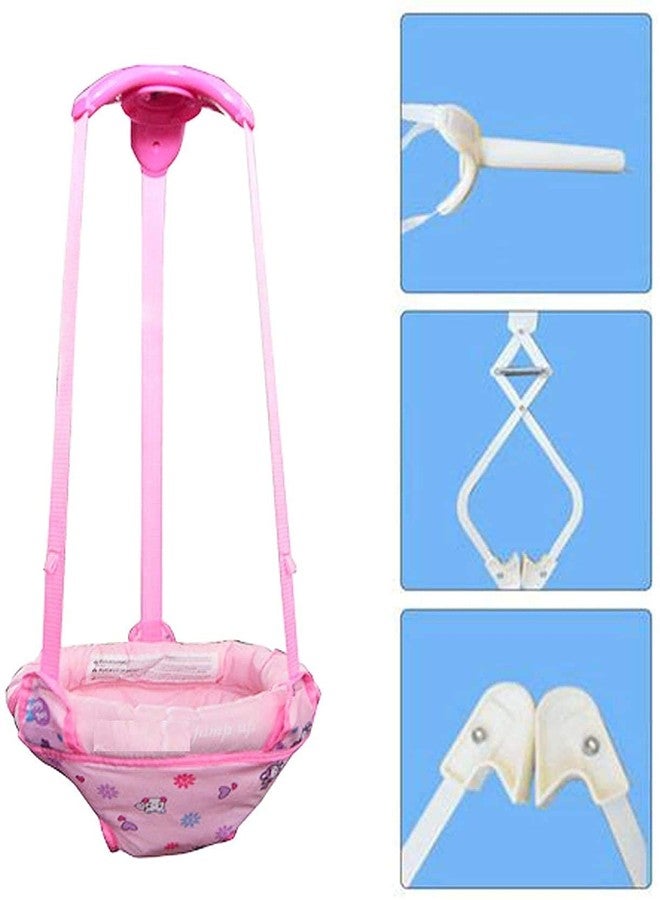 Ostin أرجوحة أوستين للأطفال الرضع، جهاز تمرين للأطفال مزود بمشبك باب، زنبرك قابل لتعديل طول الارتداد، أرجوحة معلقة للأطفال من عمر 6 أشهر إلى سنتين - Image 4